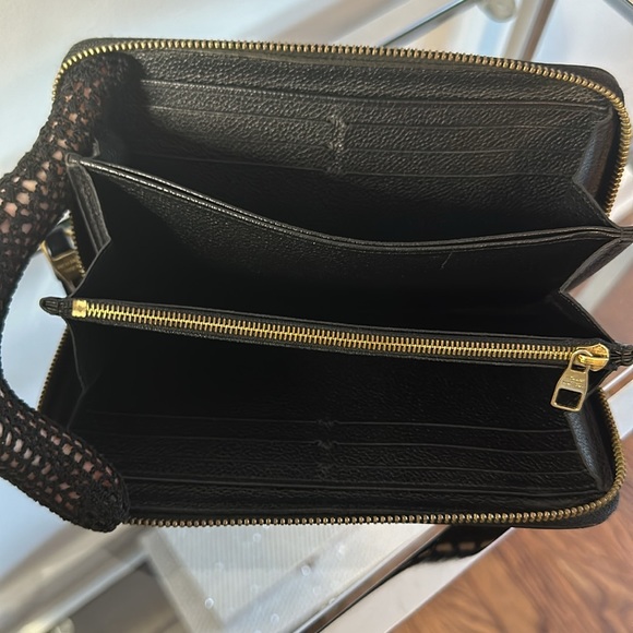 Louis Vuitton Black Monogram Empreinte Stitch Wallet, Full Inclusion! - Picture 10 of 16